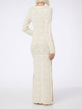 Woman cotton knit midi dress - MC2 Saint Barth