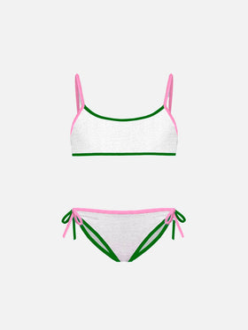 Girl terry bralette bikini - MC2 Saint Barth