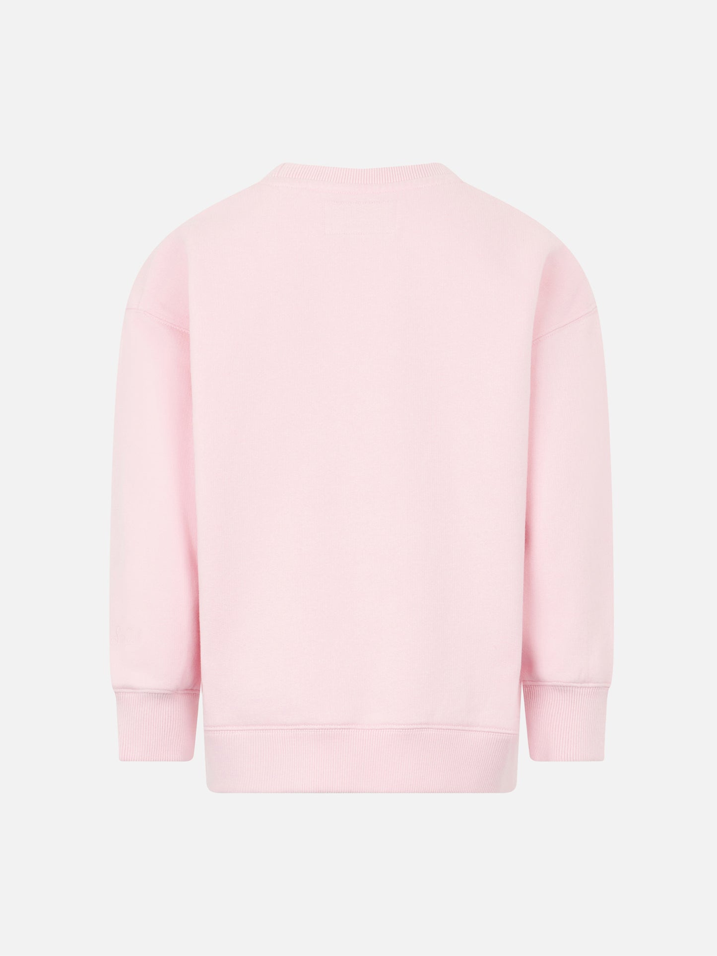 Girl fleece sweatshirt with Barbie St. Barth print | BARBIE SPECIAL EDITION - MC2 Saint Barth