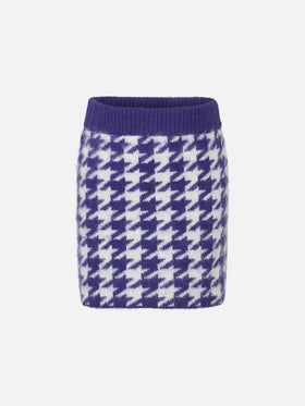 Girl knitted skirt with jewel buttons - MC2 Saint Barth