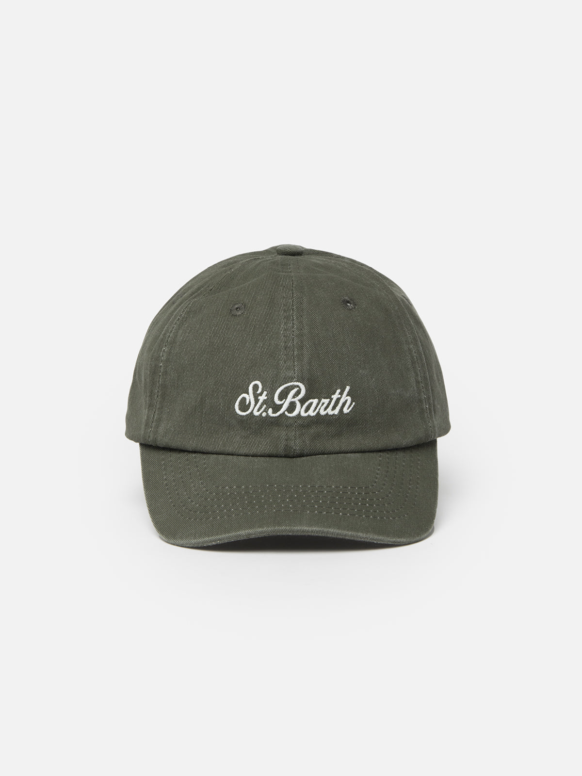 Berretto da baseball ricamato in denim Davis