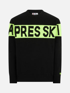 Man crewneck sweater Heron with Après Ski jacquard - MC2 Saint Barth