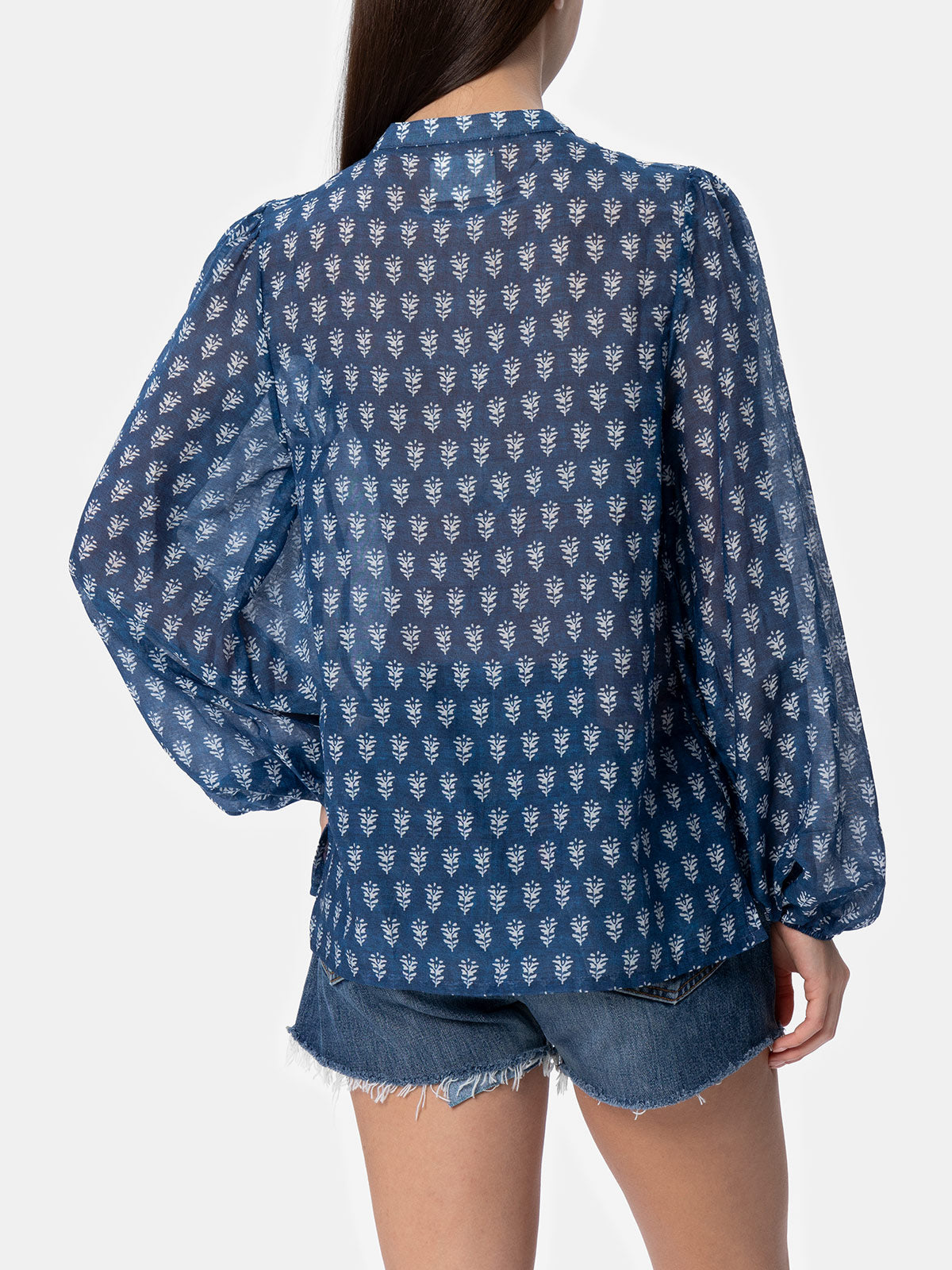 Woman silk voile blouse Harper - MC2 Saint Barth