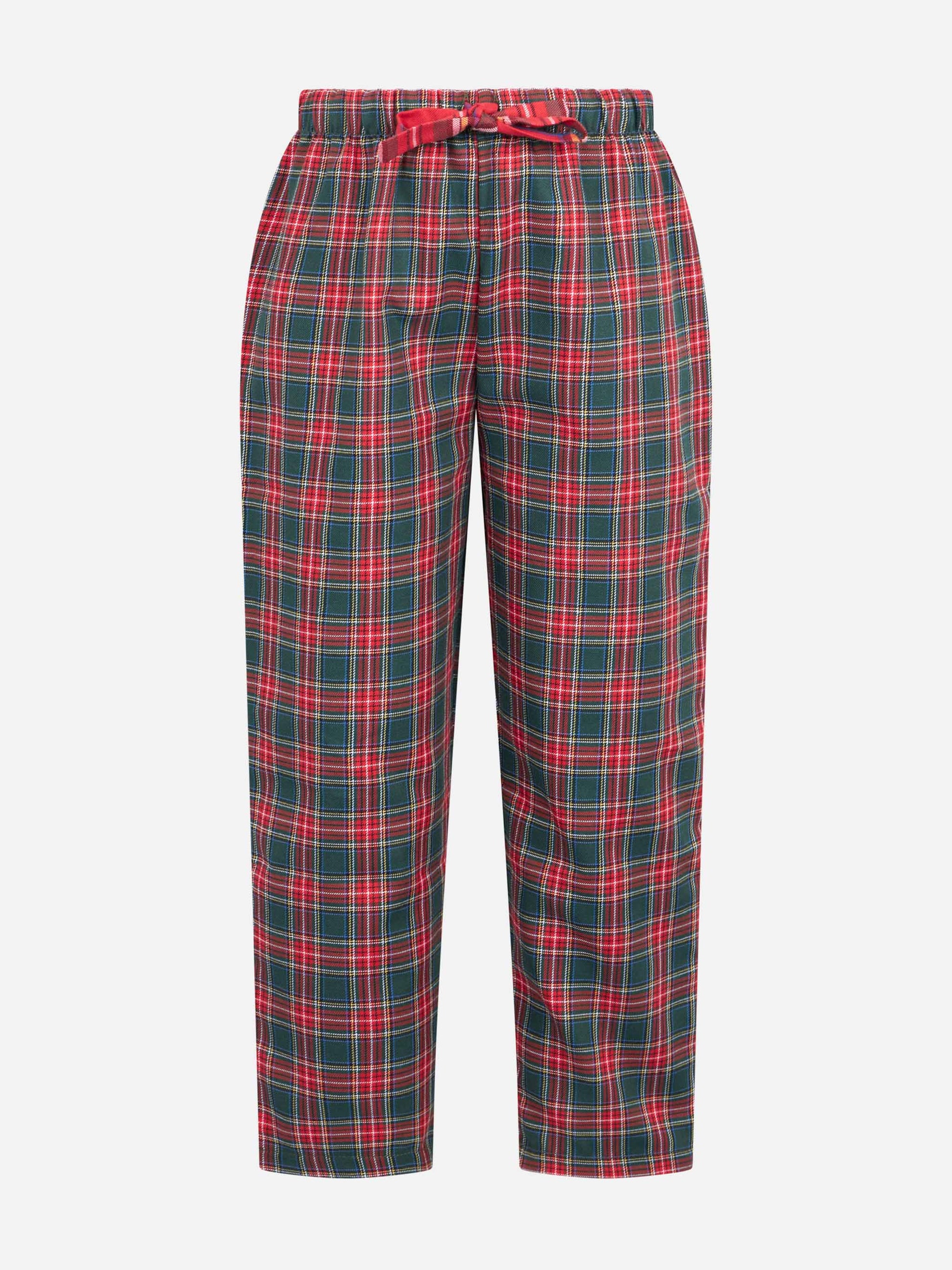 Kid pajama pants with tartan print - MC2 Saint Barth
