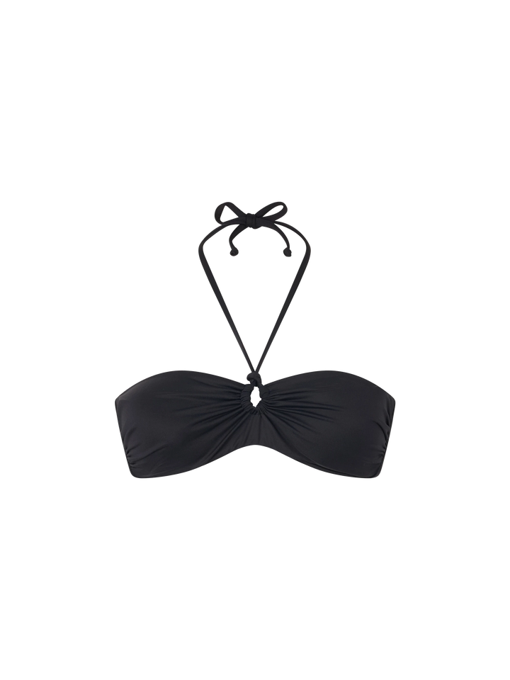 Black bandeau top - MC2 Saint Barth