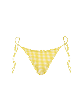 Woman seersucker cheeky swim briefs Miami - MC2 Saint Barth