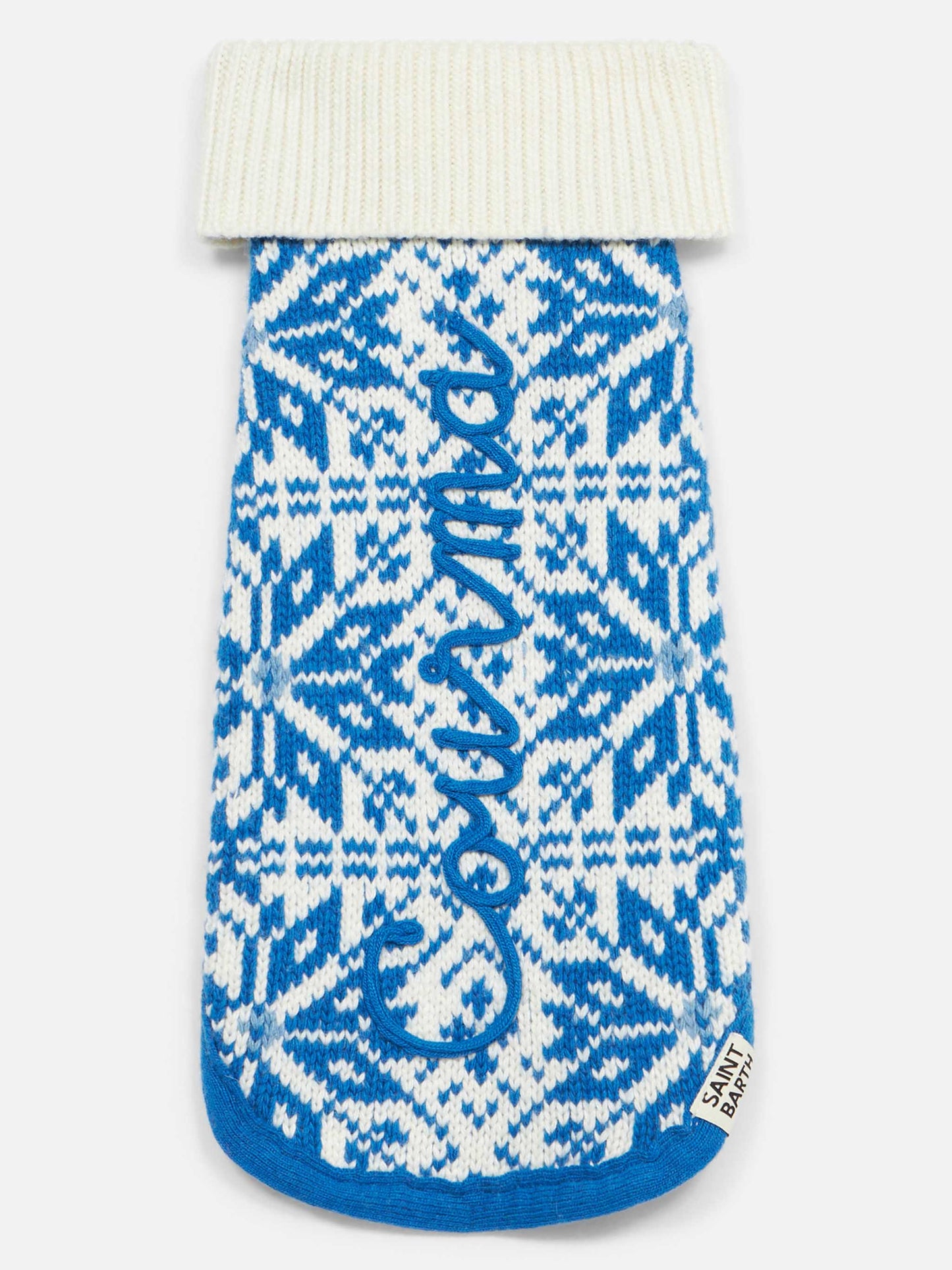 Dog sweater with nordic jacquard - MC2 Saint Barth