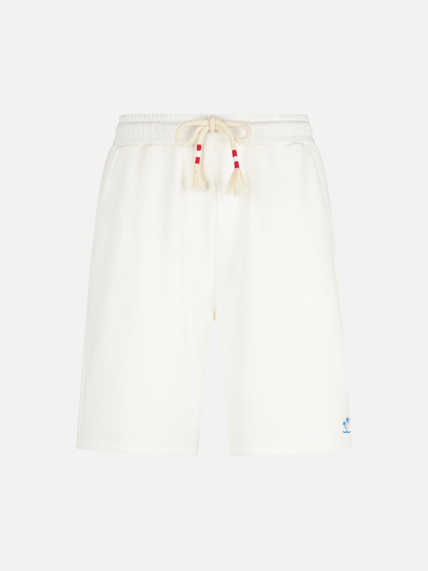 Man white cotton bermuda - MC2 Saint Barth
