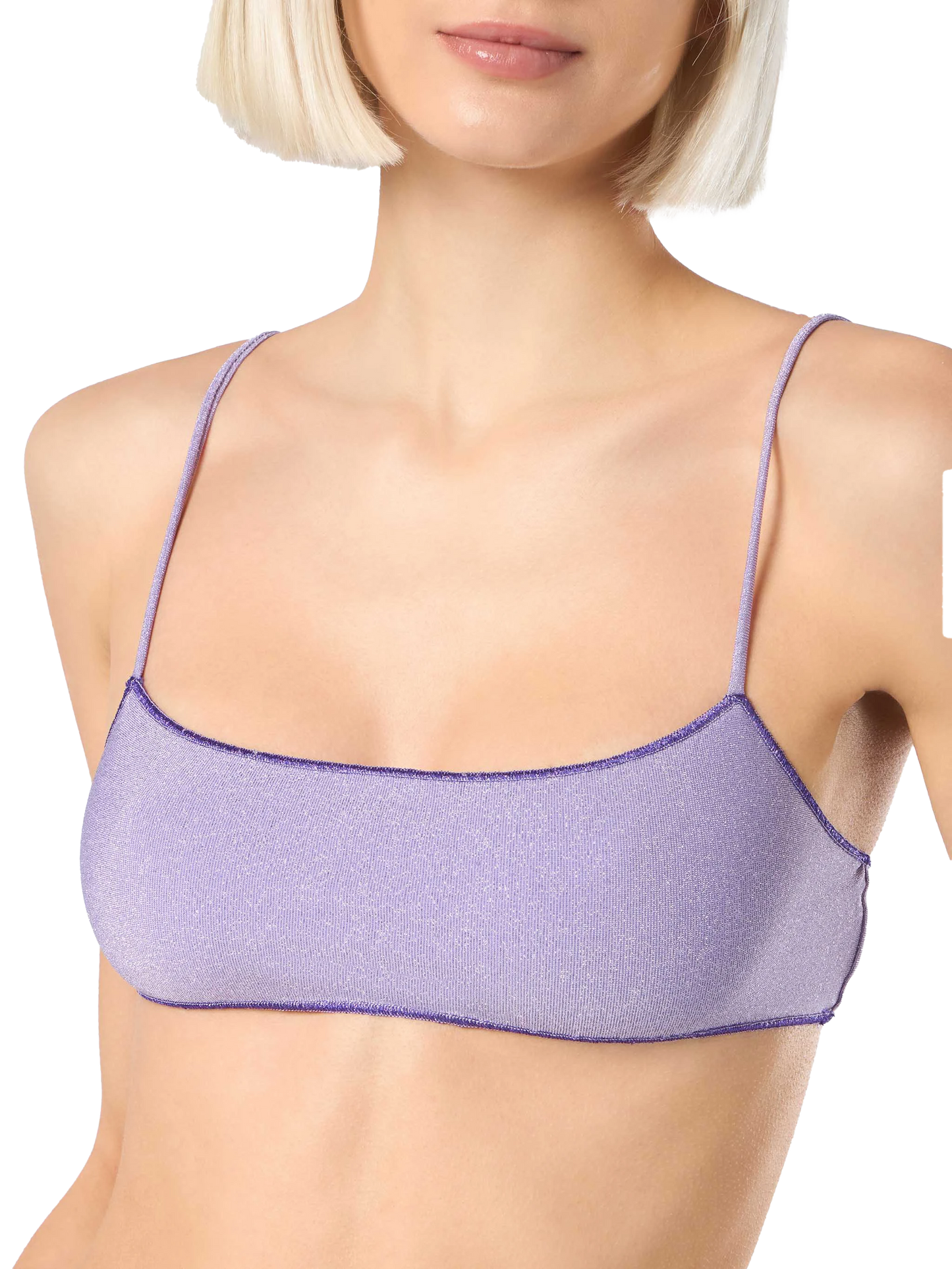 Damen-Strandoberteil Sadie aus Lurex-Bralette