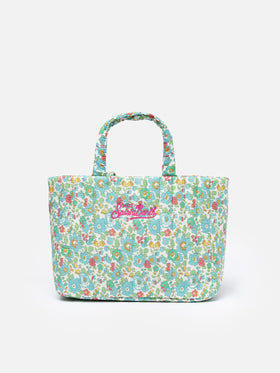 Betsy quilted Soft Tote Mid bag | MADE WITH LIBERTY FABRIC - MC2 Saint Barth
