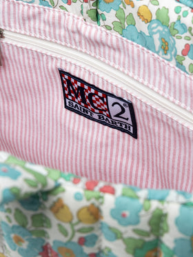 Betsy quilted Soft Tote Mid bag | MADE WITH LIBERTY FABRIC - MC2 Saint Barth