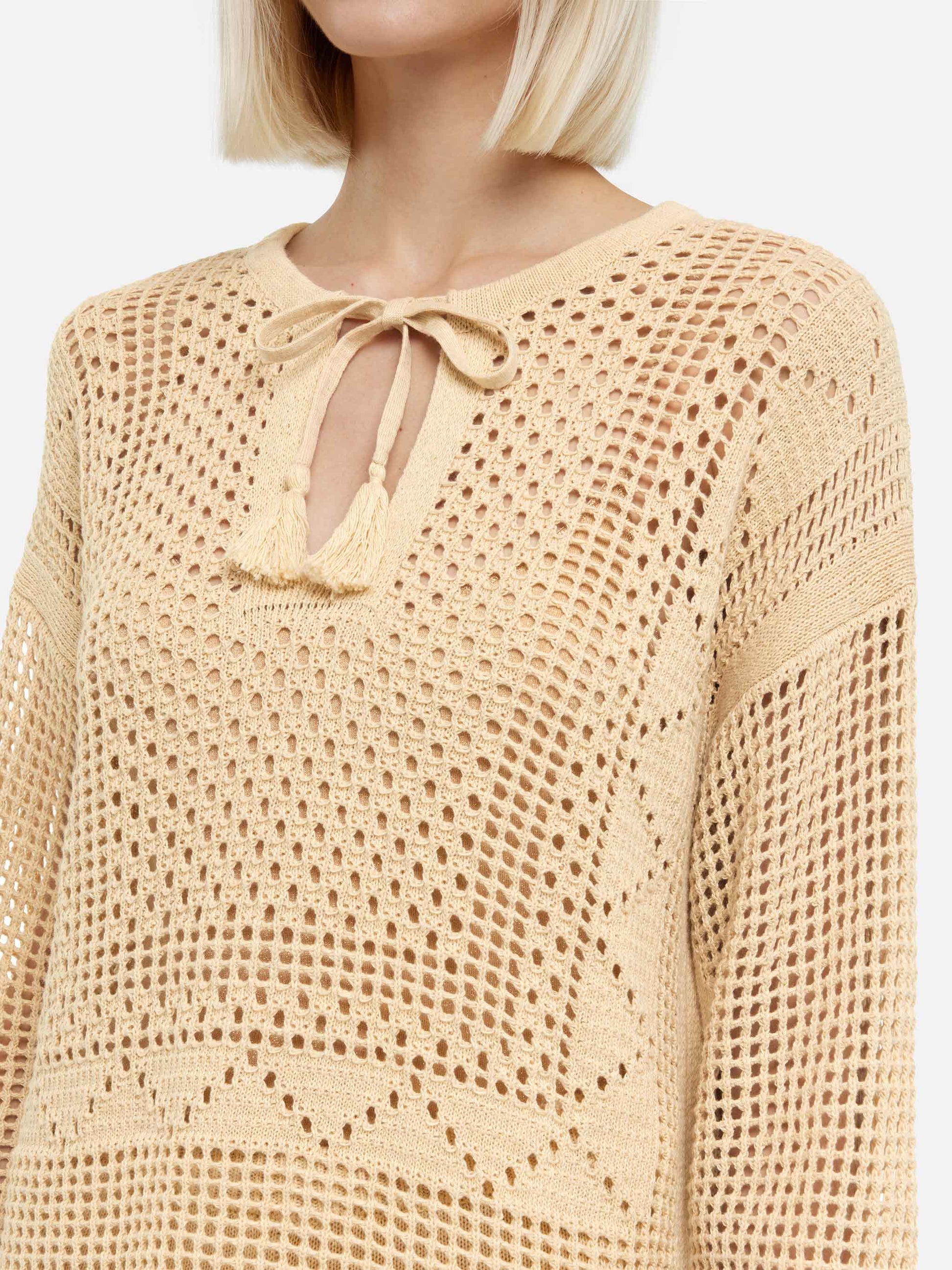 Alicia crochet mesh tunic - MC2 Saint Barth