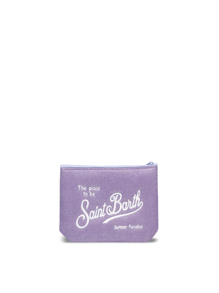 Aline lilac lurex pochette - MC2 Saint Barth
