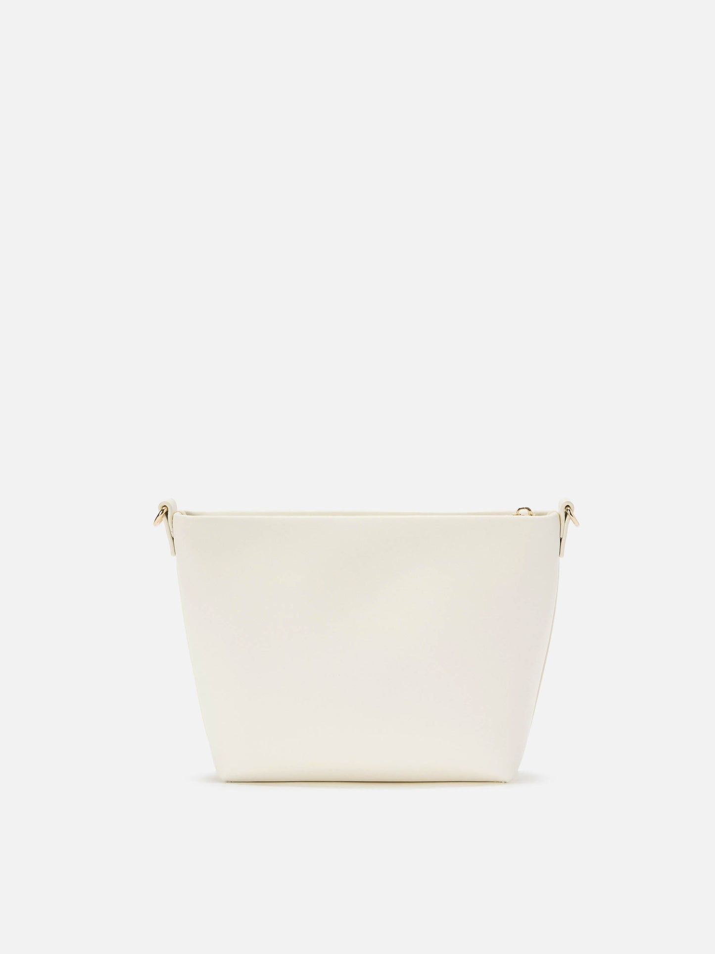 Borsa a spalla Aline Bag in pelle bianca