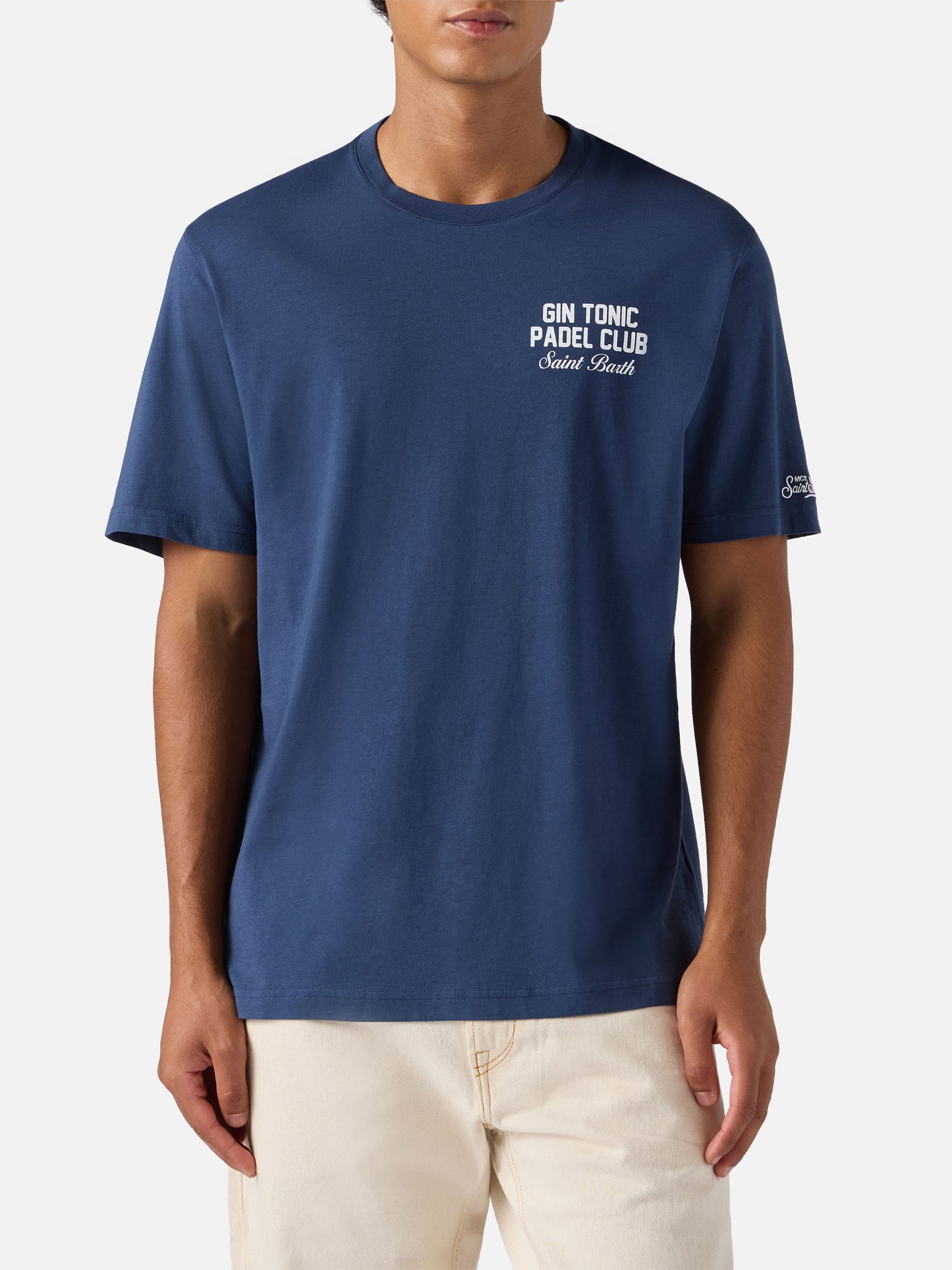 T-shirt en coton Arnott avec imprimé Padel Club Gin Tonic cocktail