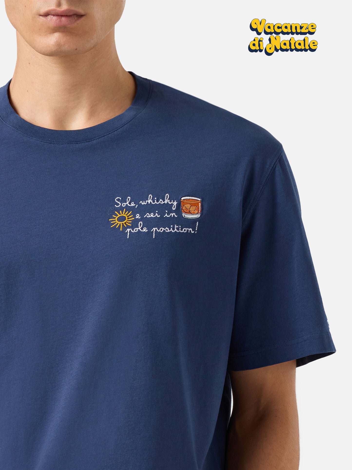 T-shirt Arnott Warm in cotone invernale con ricamo Sole, wishy e sei in pole position! | VACANZE DI NATALE EDIZIONE SPECIALE