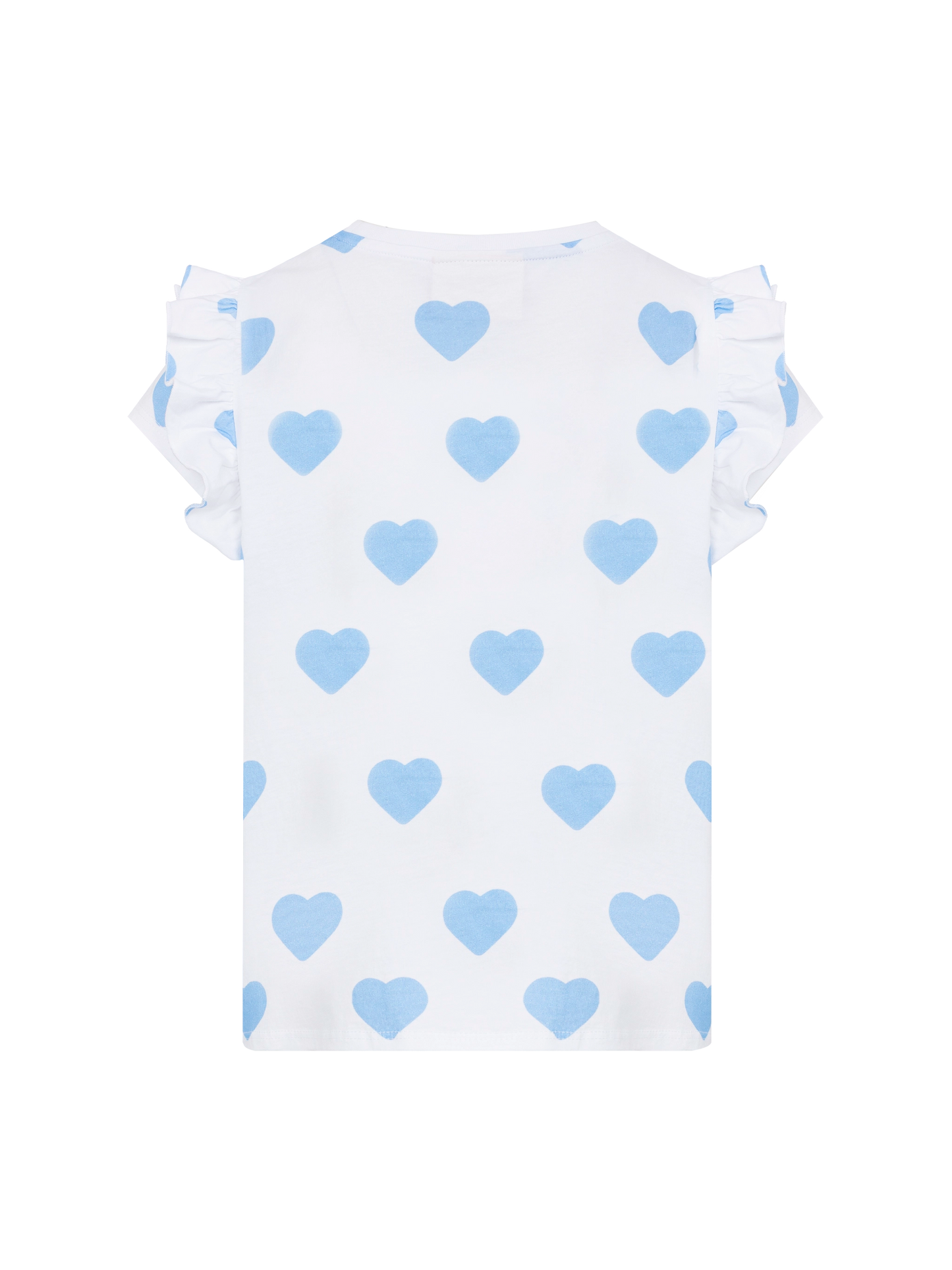 Cotton t-shirt Baby with flounce and Daddy's girl embroidery - MC2 Saint Barth