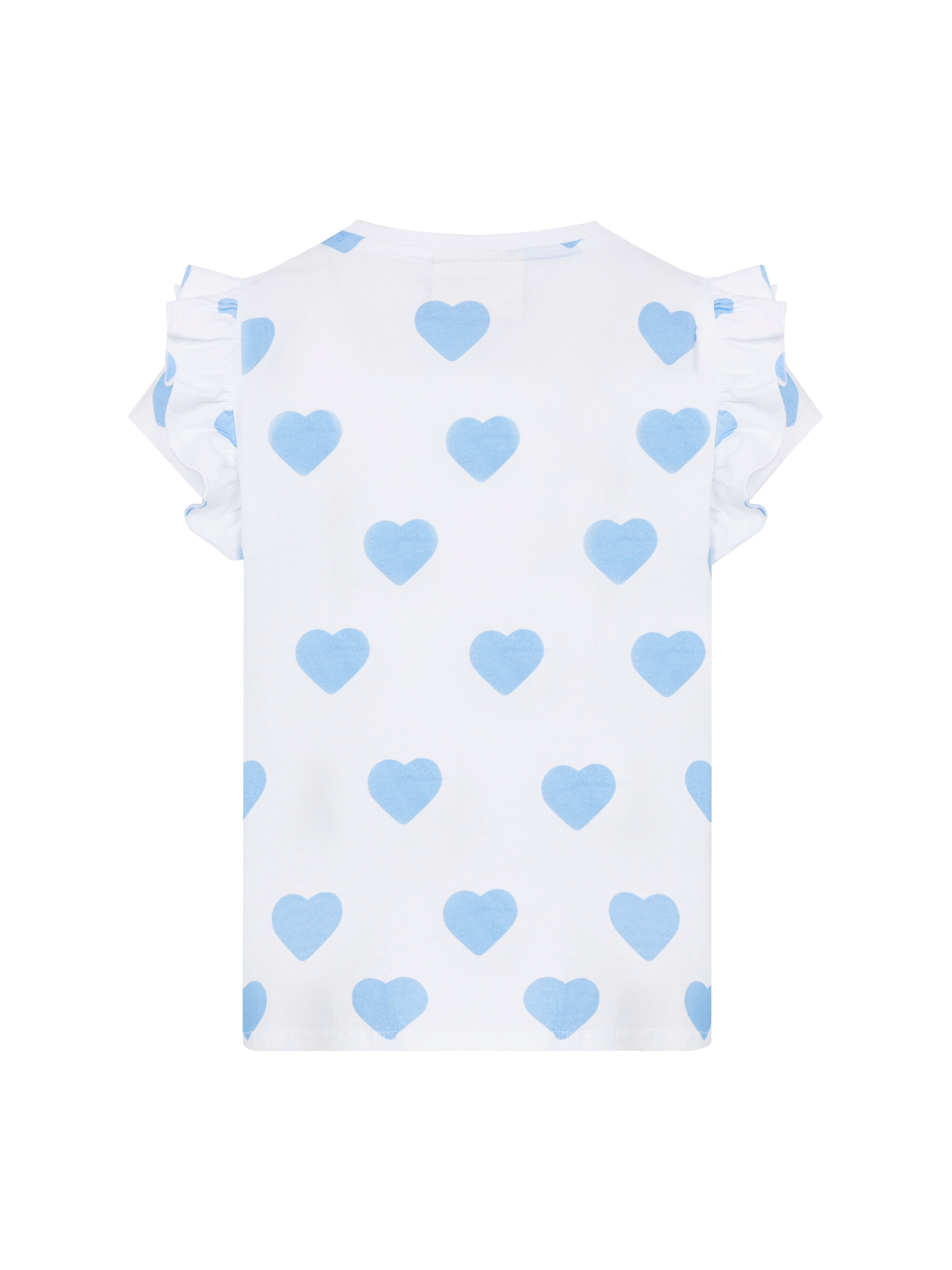 Cotton t-shirt Baby with flounce and Daddy's girl embroidery - MC2 Saint Barth