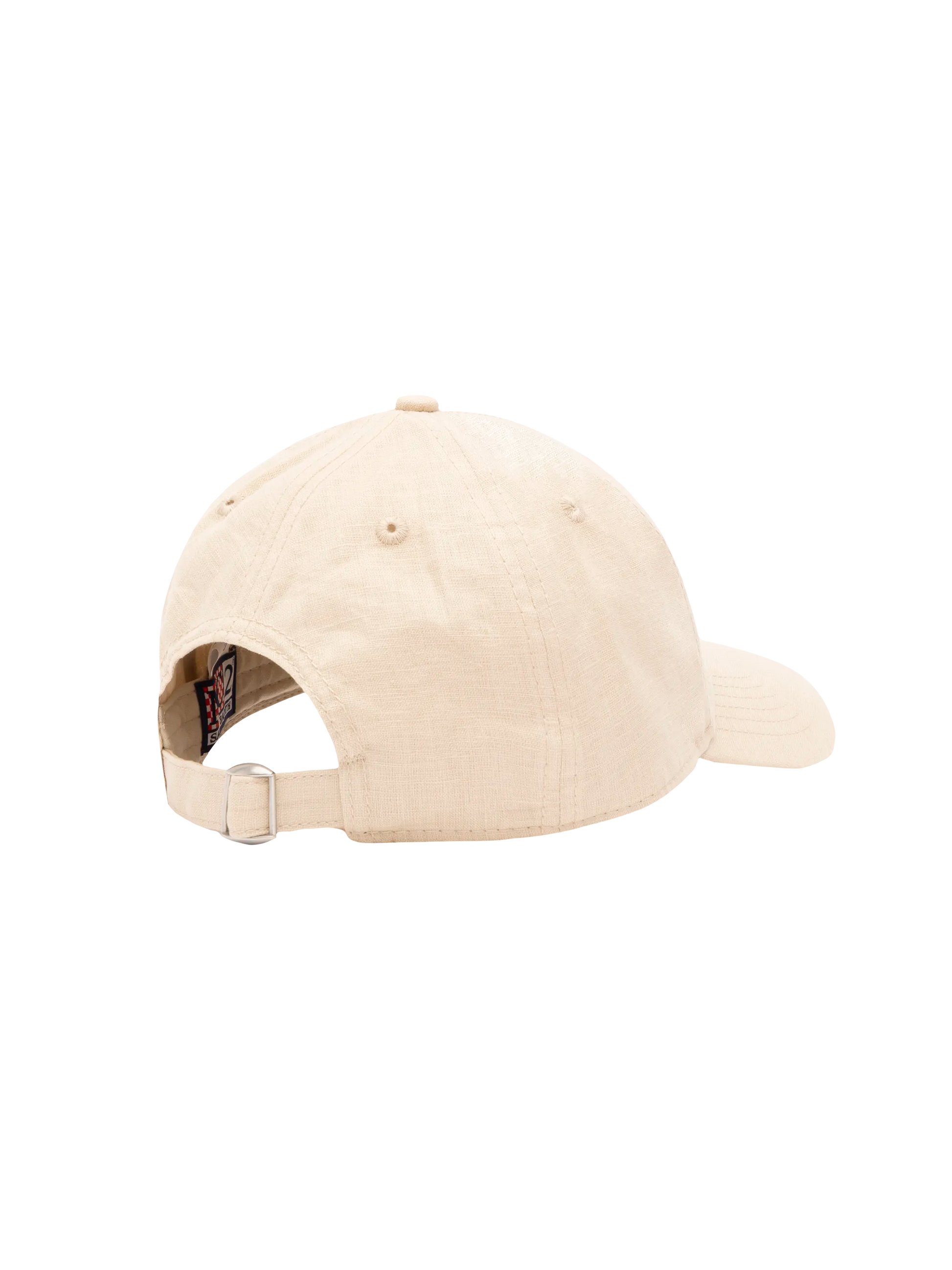 Baseball beige cotton linen cap - MC2 Saint Barth