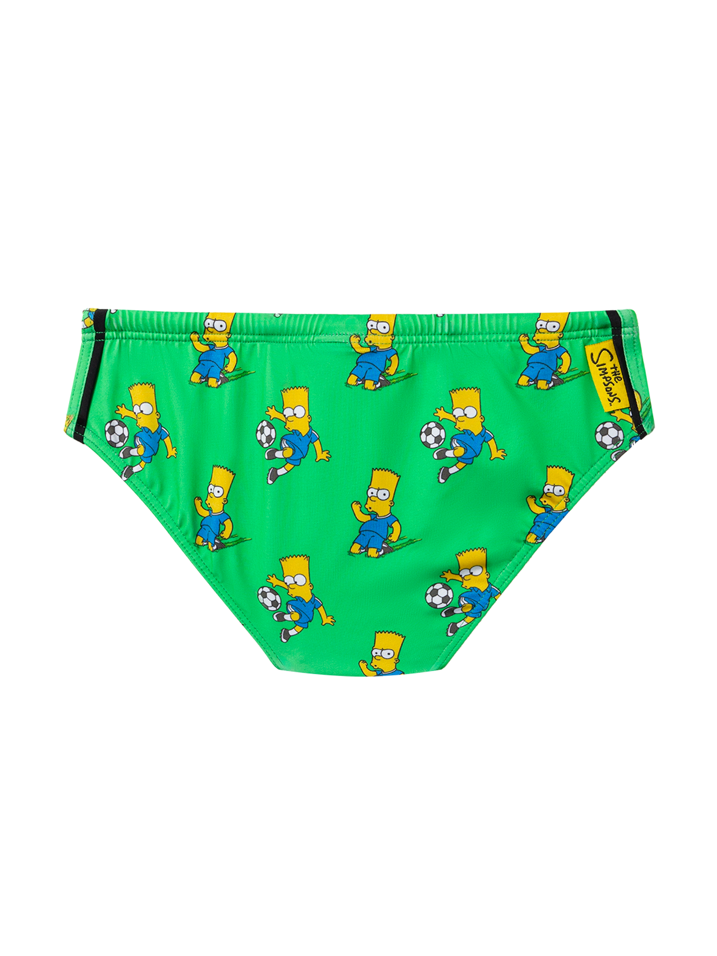 Boy swim briefs Billy with Bart Simpson footlball player print | THE SIMPSON SPECIAL EDITION - MC2 Saint Barth