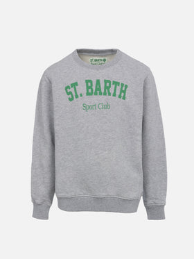 Boy sweatshirt Bobby with St. Barth sport club print - MC2 Saint Barth