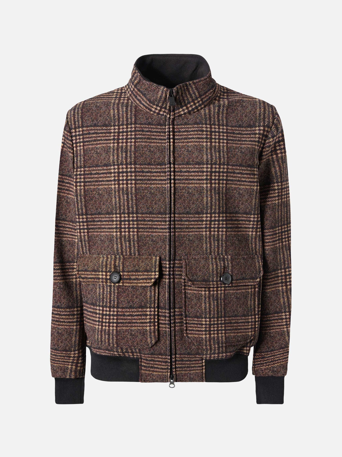Thermojacke Byron mit Prince of Wales-Print