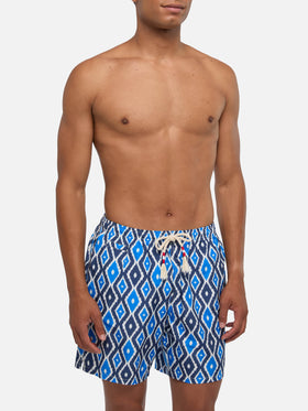 Man swim shorts with pattern