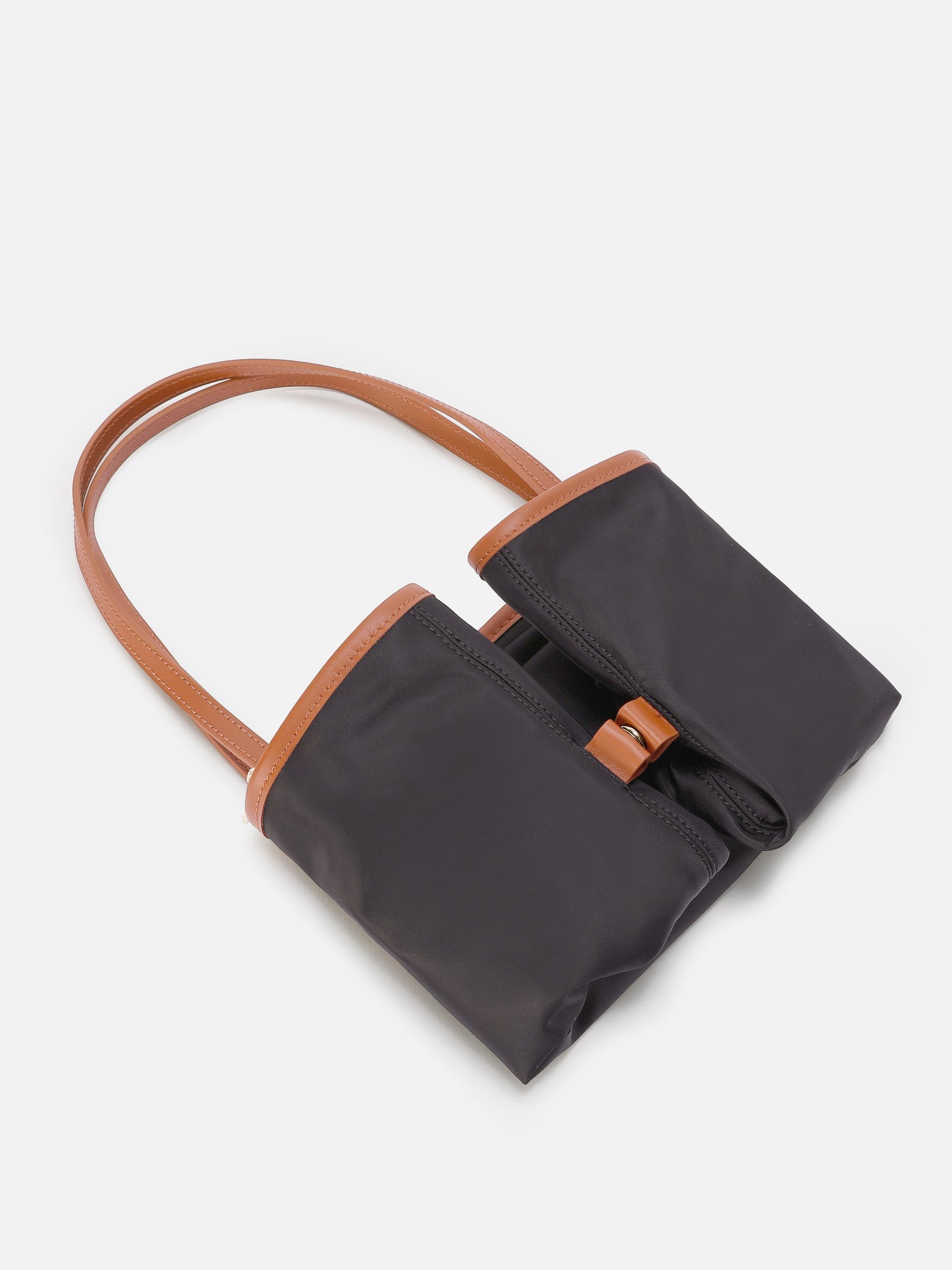 Black City nylon regular bag