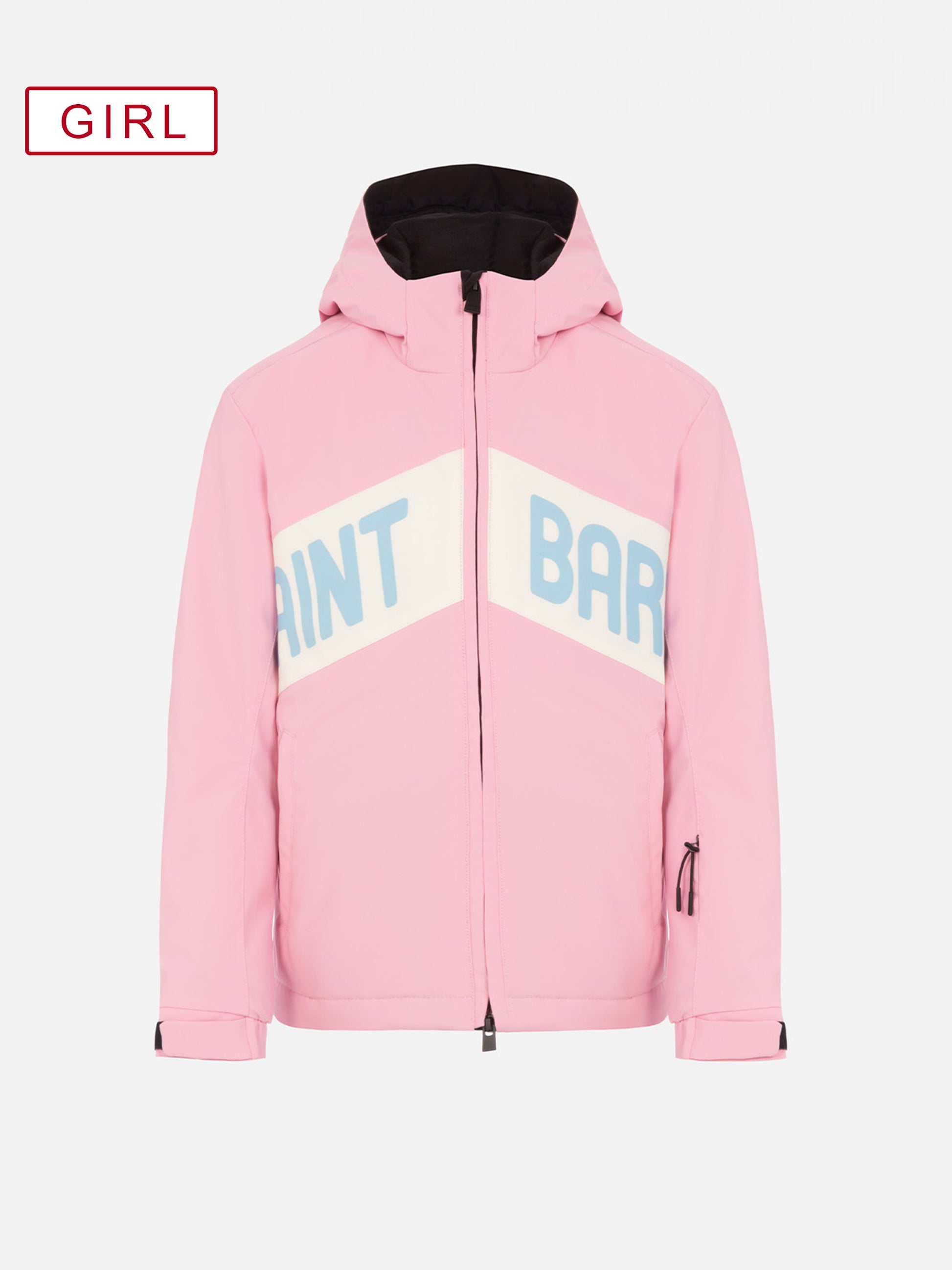 Girl pink ski jacket Chavanette - MC2 Saint Barth