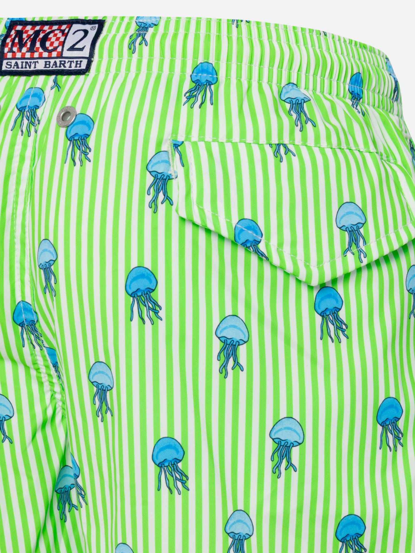 Comfort Light Jr swim shorts with jelly fish print - MC2 Saint Barth