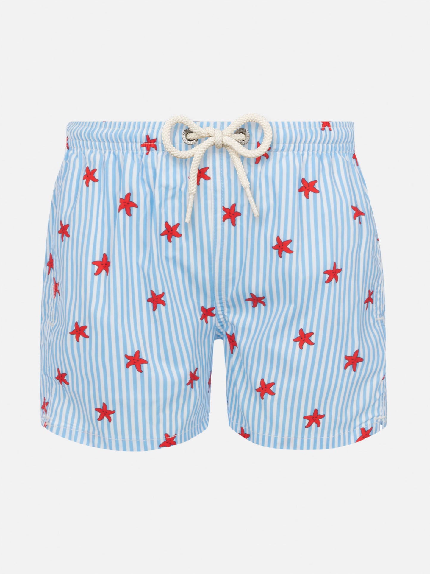 Comfort Light swim shorts with starfish print - MC2 Saint Barth
