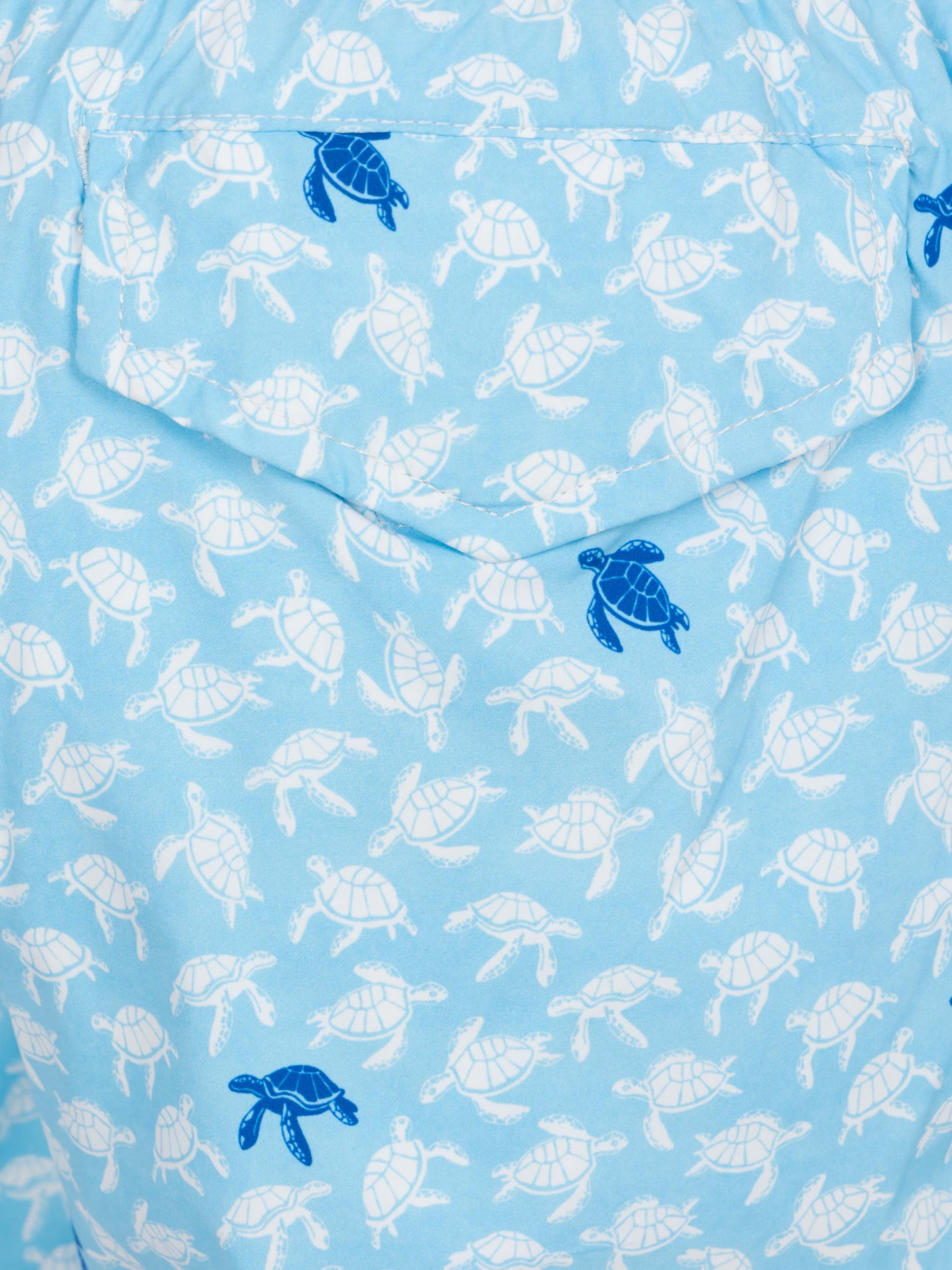 Comfort Light swim shorts with turtle print - MC2 Saint Barth