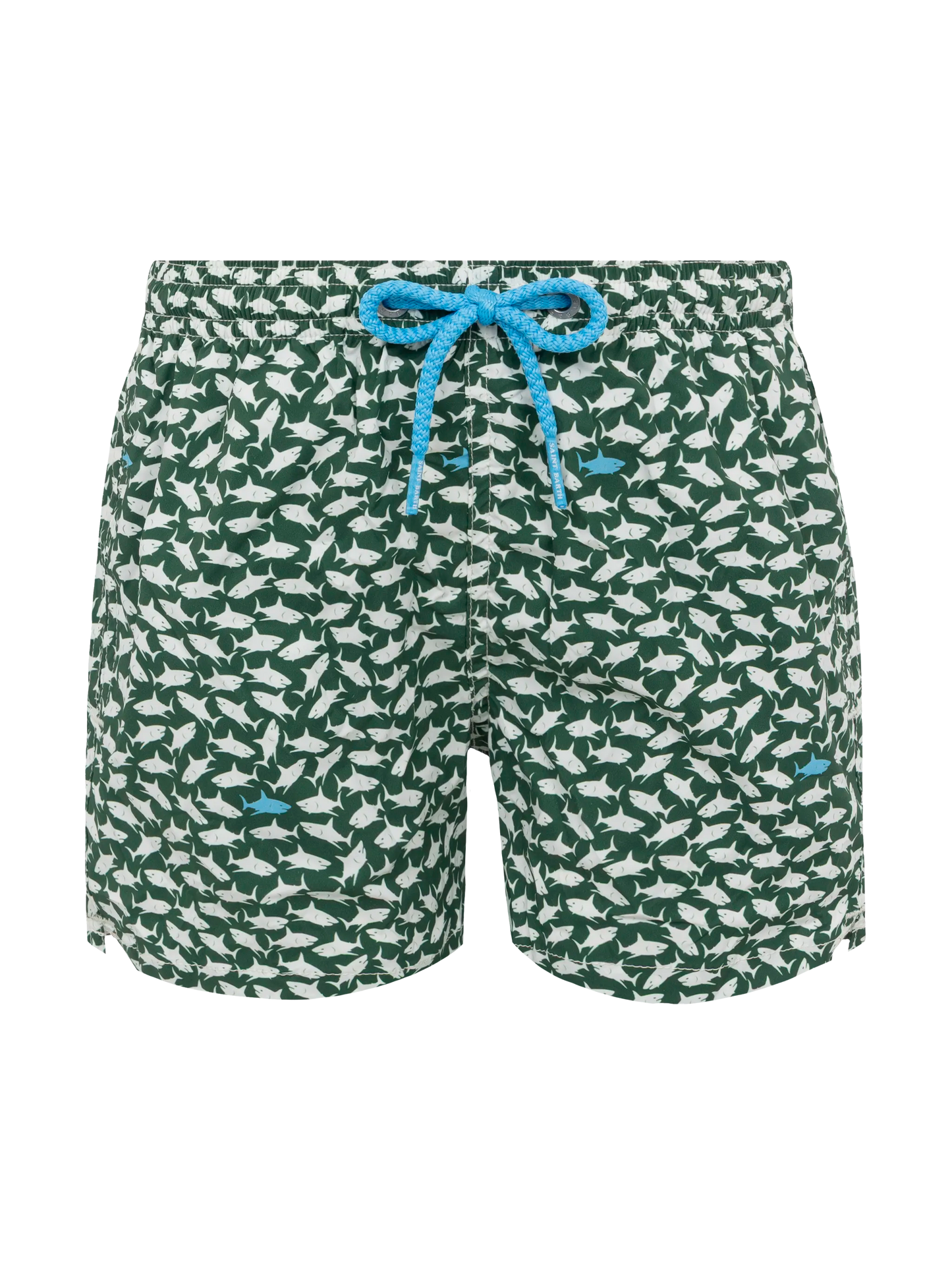 Comfort Light Badeshorts mit Hai-Print