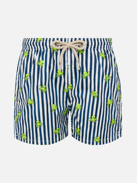 Comfort Light swim shorts with octopus print - MC2 Saint Barth