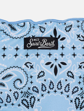 Cris classic triangle bikini with bandanna print - MC2 Saint Barth