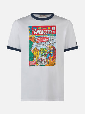 Man cotton t-shirt with Avengers print | MARVEL SPECIAL EDITION - MC2 Saint Barth