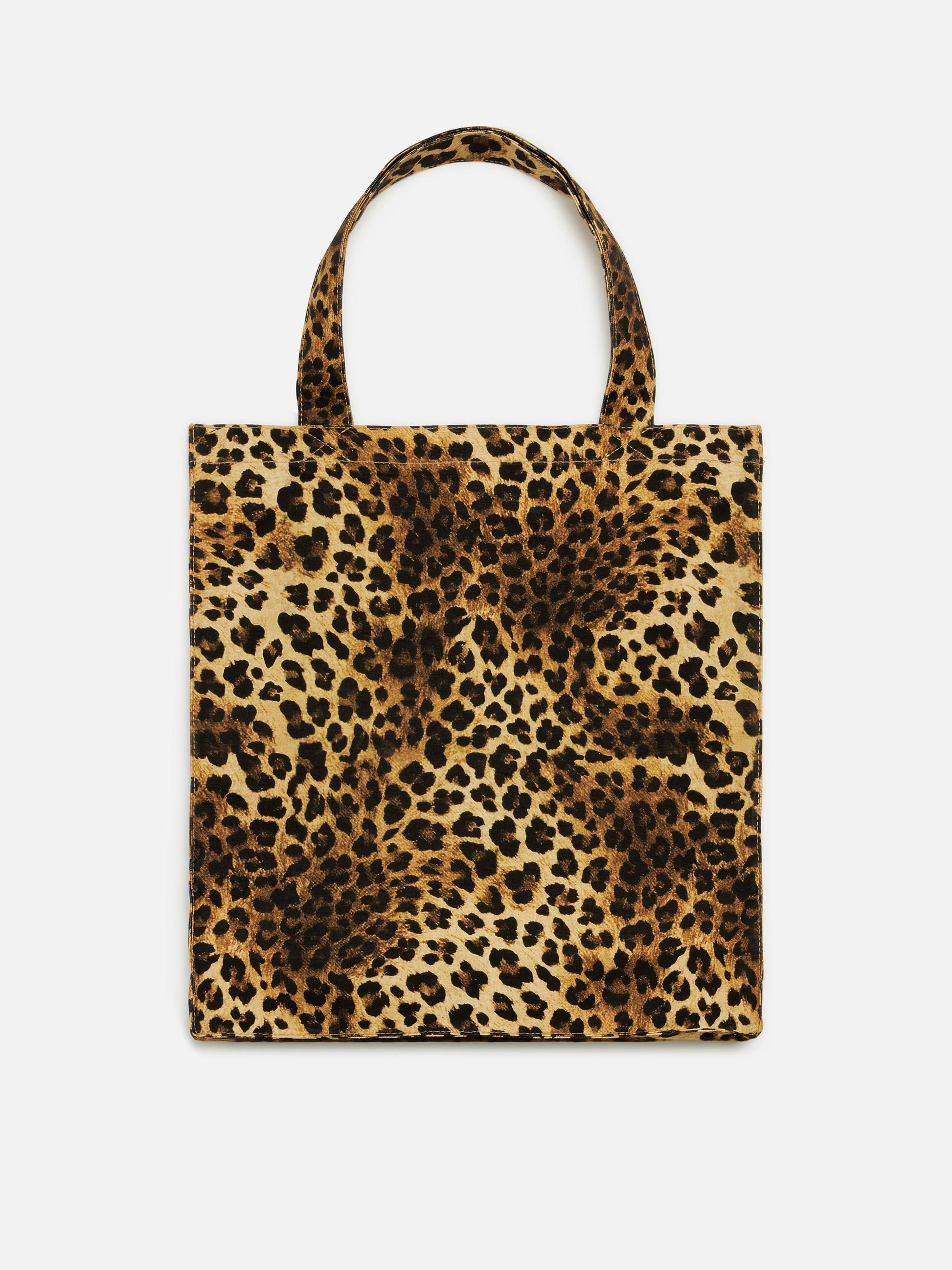 Essential flat cotton animalier Bag with Saint Barth logo - MC2 Saint Barth