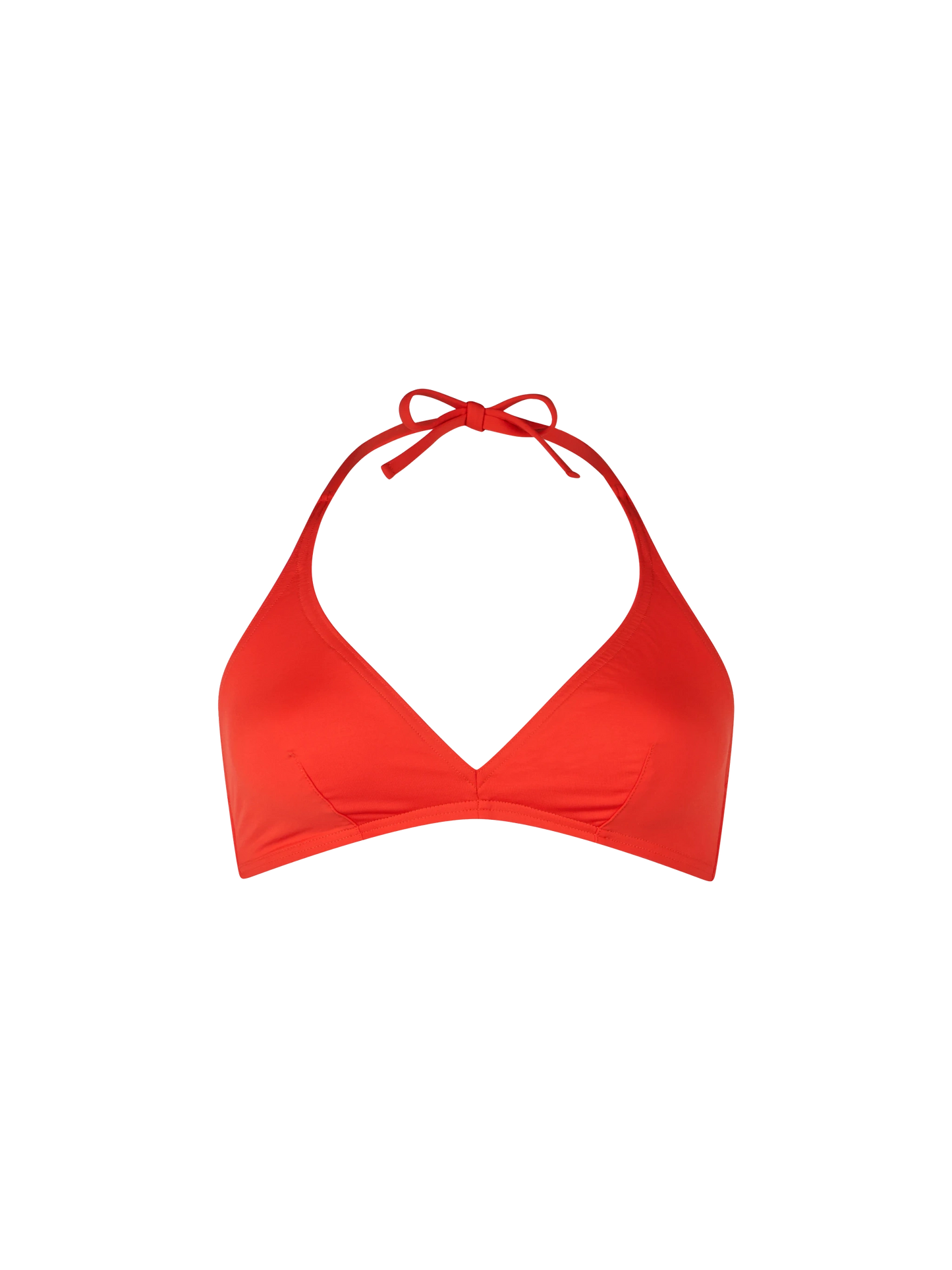 Oranges Triangel-Bralette-Top für Damen Gaia