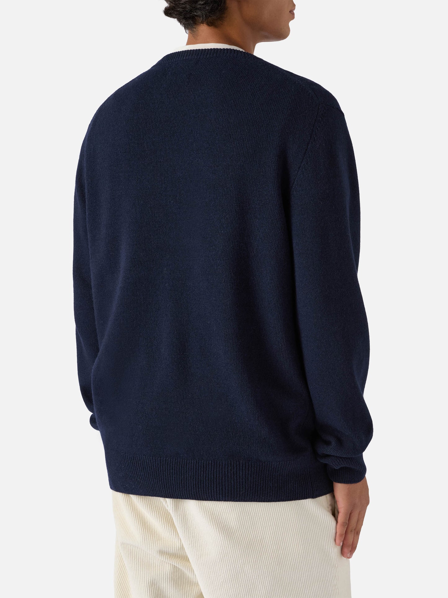 Maglione blu Heron con jacquard Vacanze di Natale | VACANZE DI NATALE SPECIAL EDITION