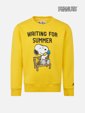 Jungen-Sweatshirt mit Rundhalsausschnitt und Snoopy-Aufdruck | SNOOPY PEANUTS™ SONDEREDITION