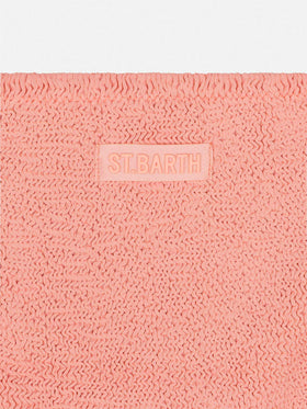 Jaiden pink crinkle bralette bikini - MC2 Saint Barth