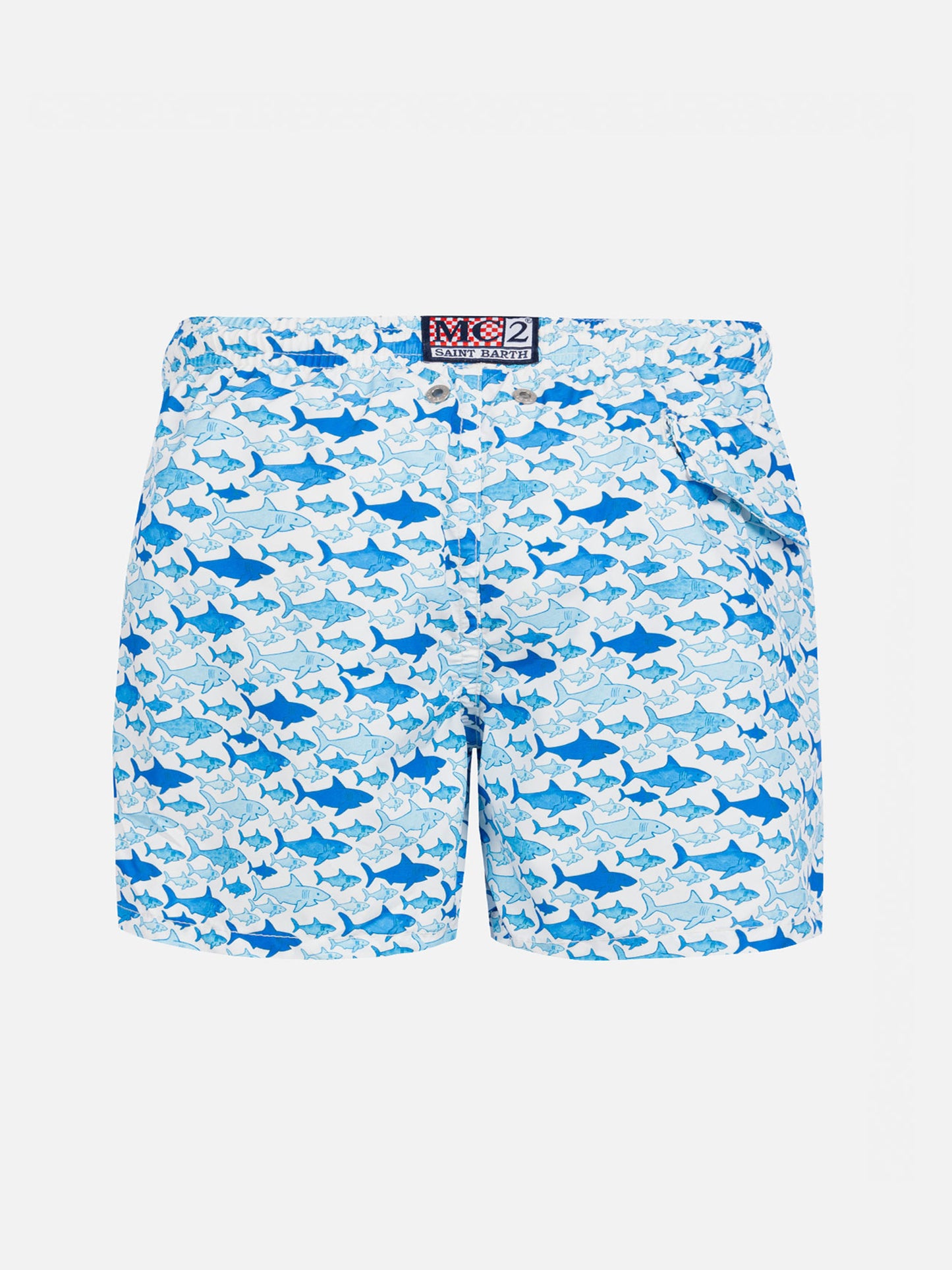 Costume da bagno da bambino con stampa squalo