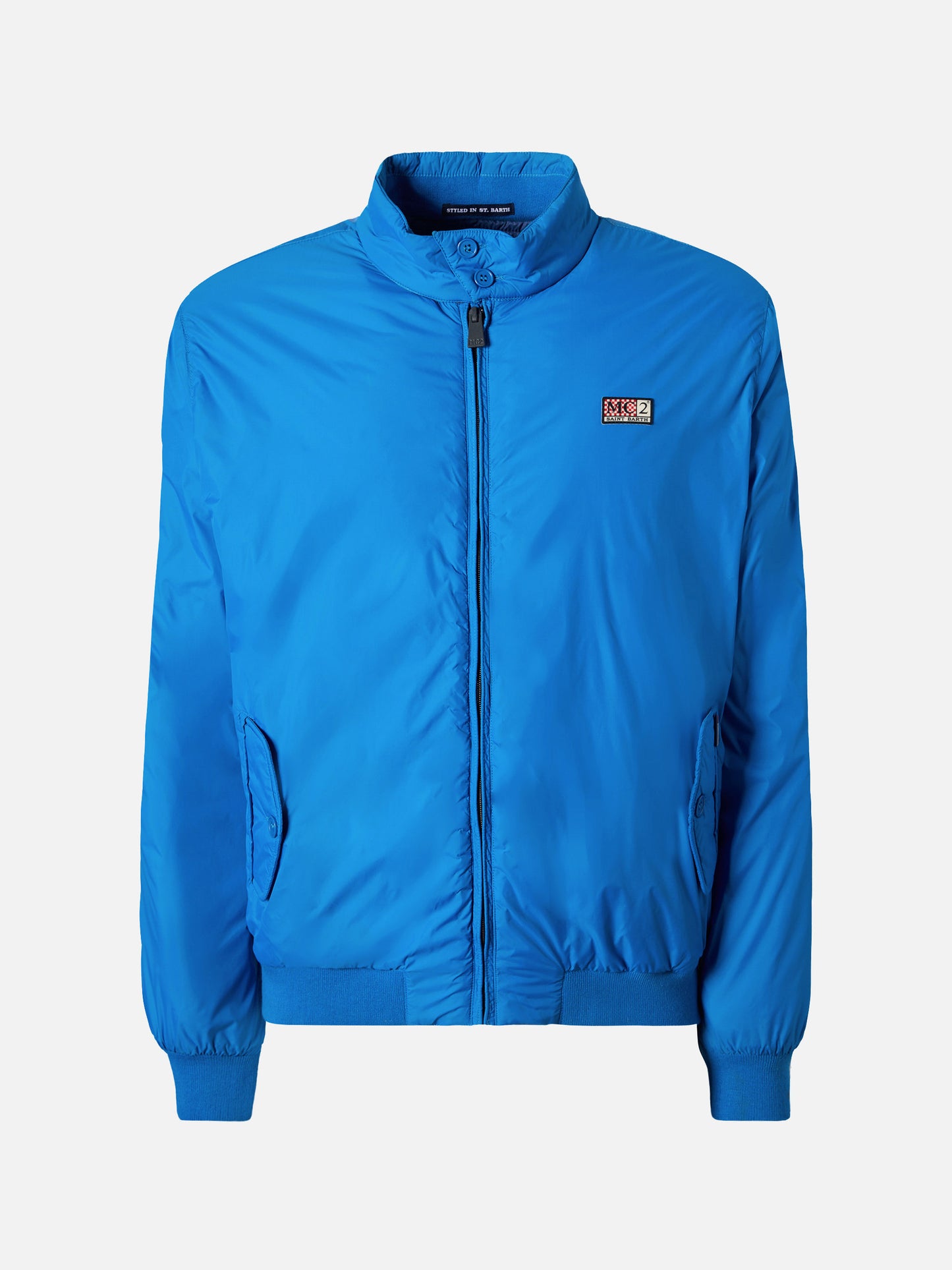 Jet lightweight bomber jacket in bluette