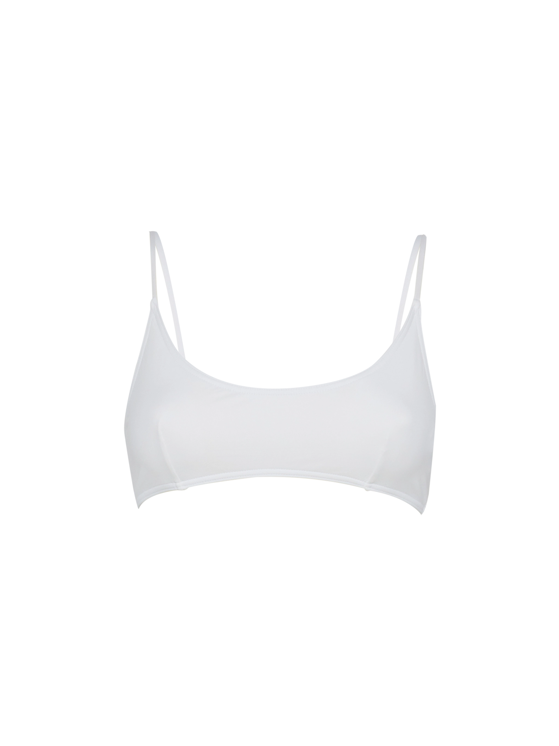 Judy white bralette beach top Judy - MC2 Saint Barth