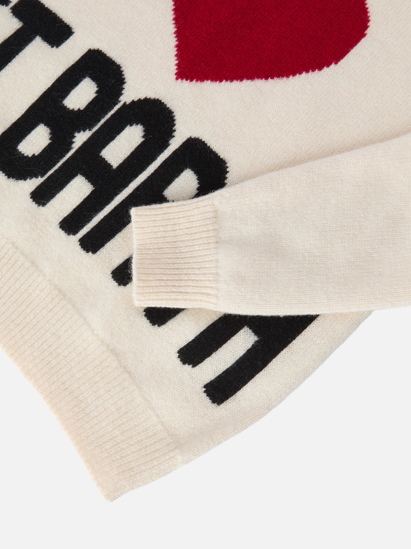 Kyla Jr Wollpullover mit St. Barth Herz-Jacquard