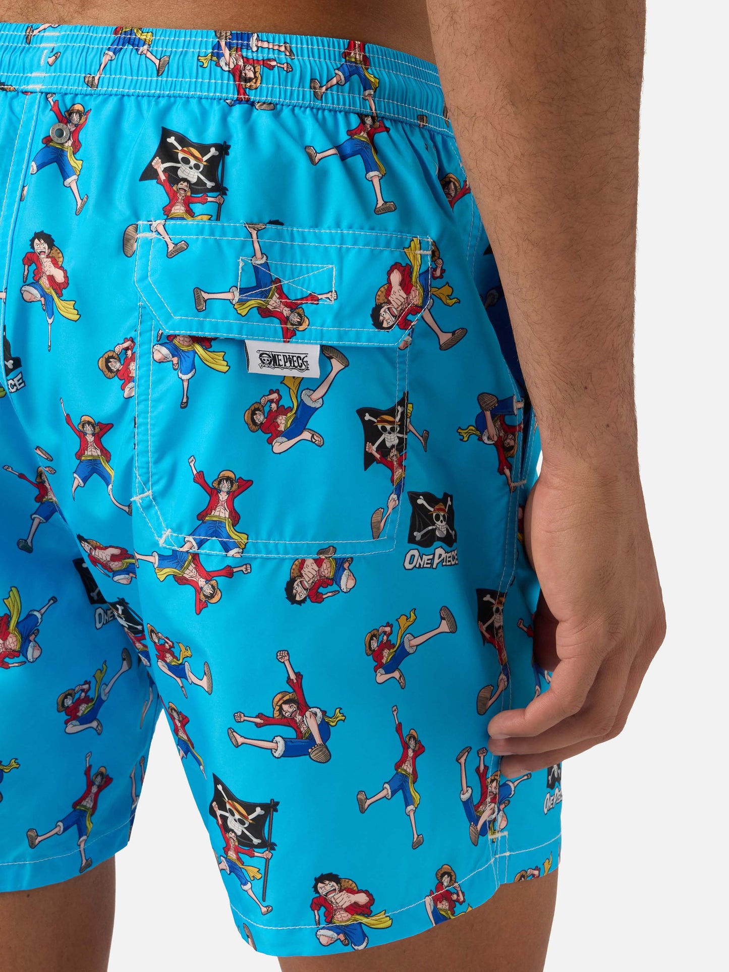 Lighting swim shorts with One Piece all-over print | Special Edition