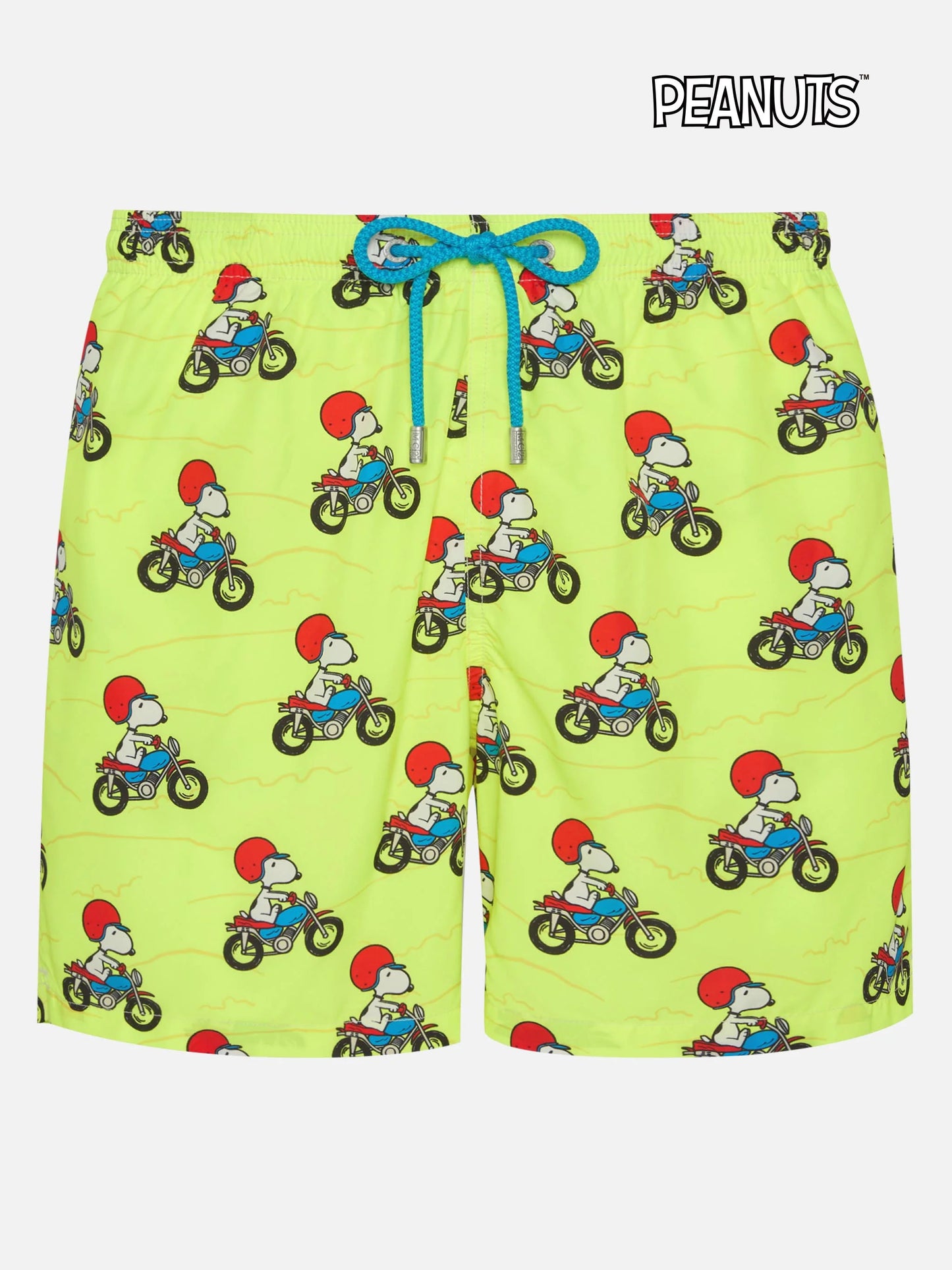 Herren-Badeshorts aus leichtem Stoff mit Snoopy-Aufdruck | PEANUTS® SONDEREDITION