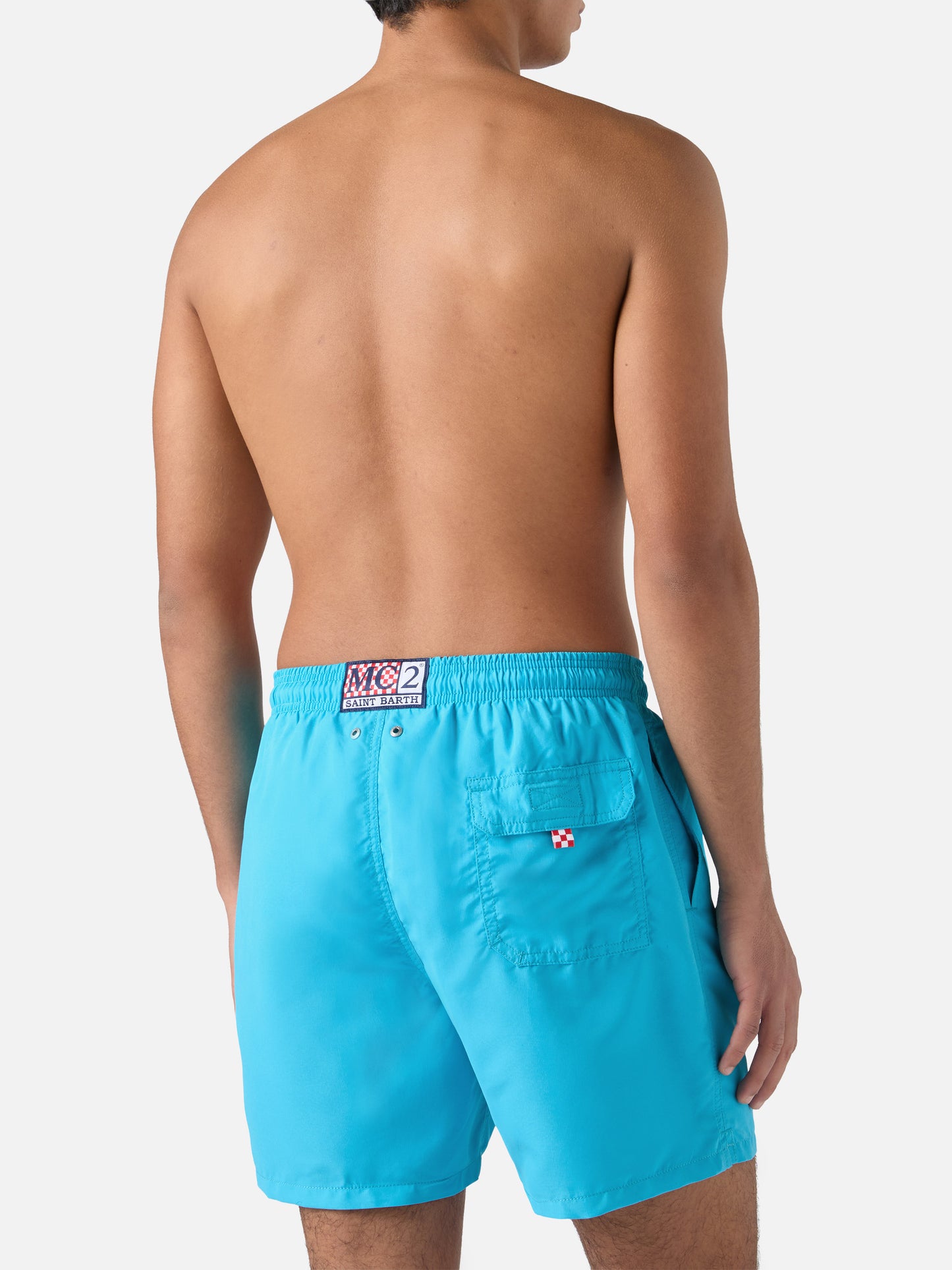 Costume da bagno da uomo con stampa termoreattiva daisy print