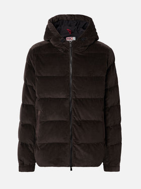 Maier Pocket Corduroy padded jacket with hood
