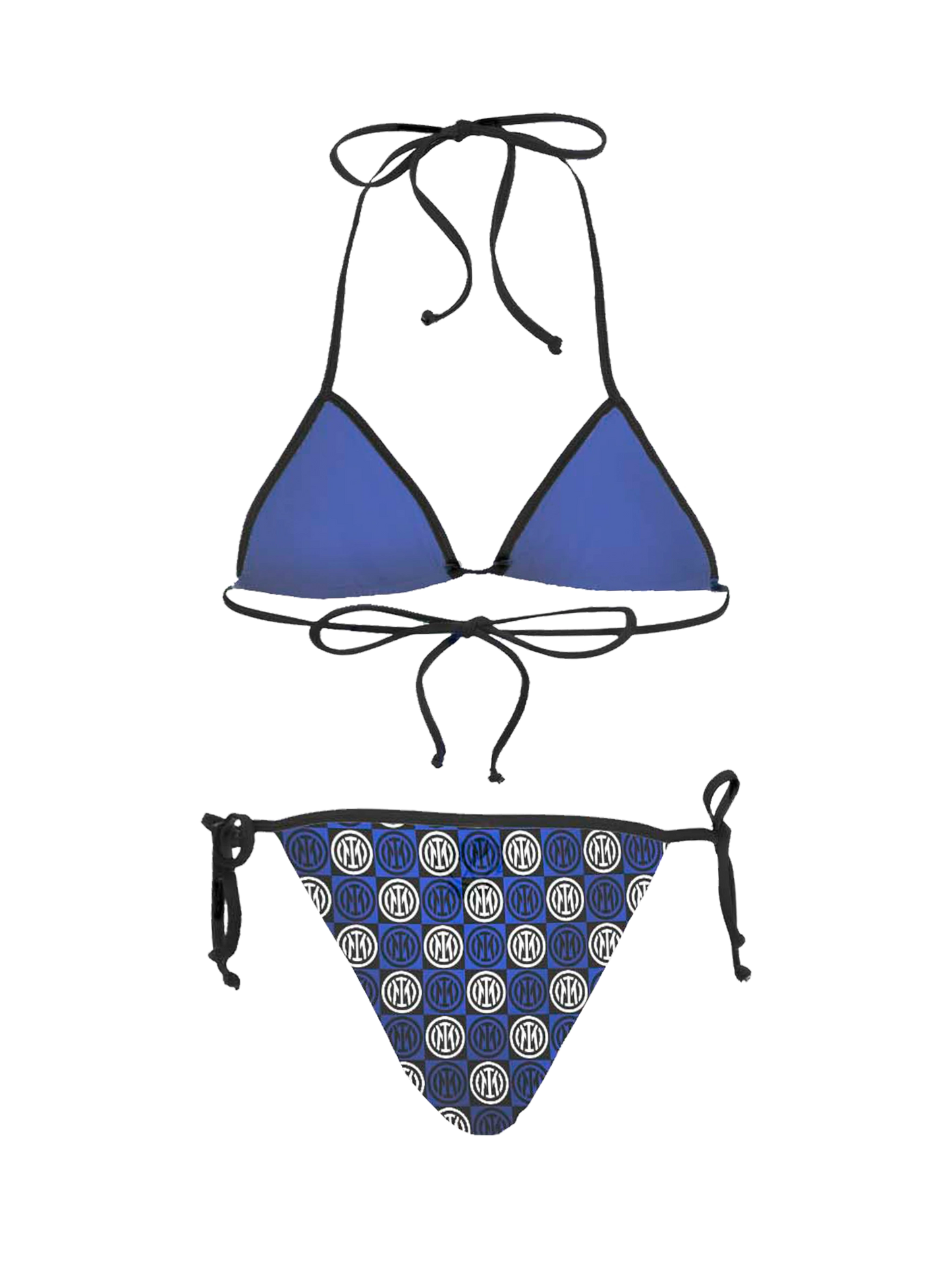 Damen Triangel-Bikini Maleah mit Inter-Logo-Print | INTER SPECIAL EDITION